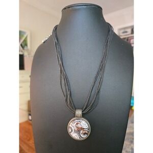 Magnabilities Necklace Magnetic Leather Cord Vintage Health